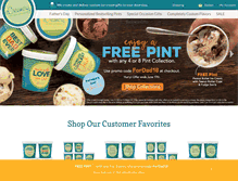 Tablet Screenshot of ecreamery.com